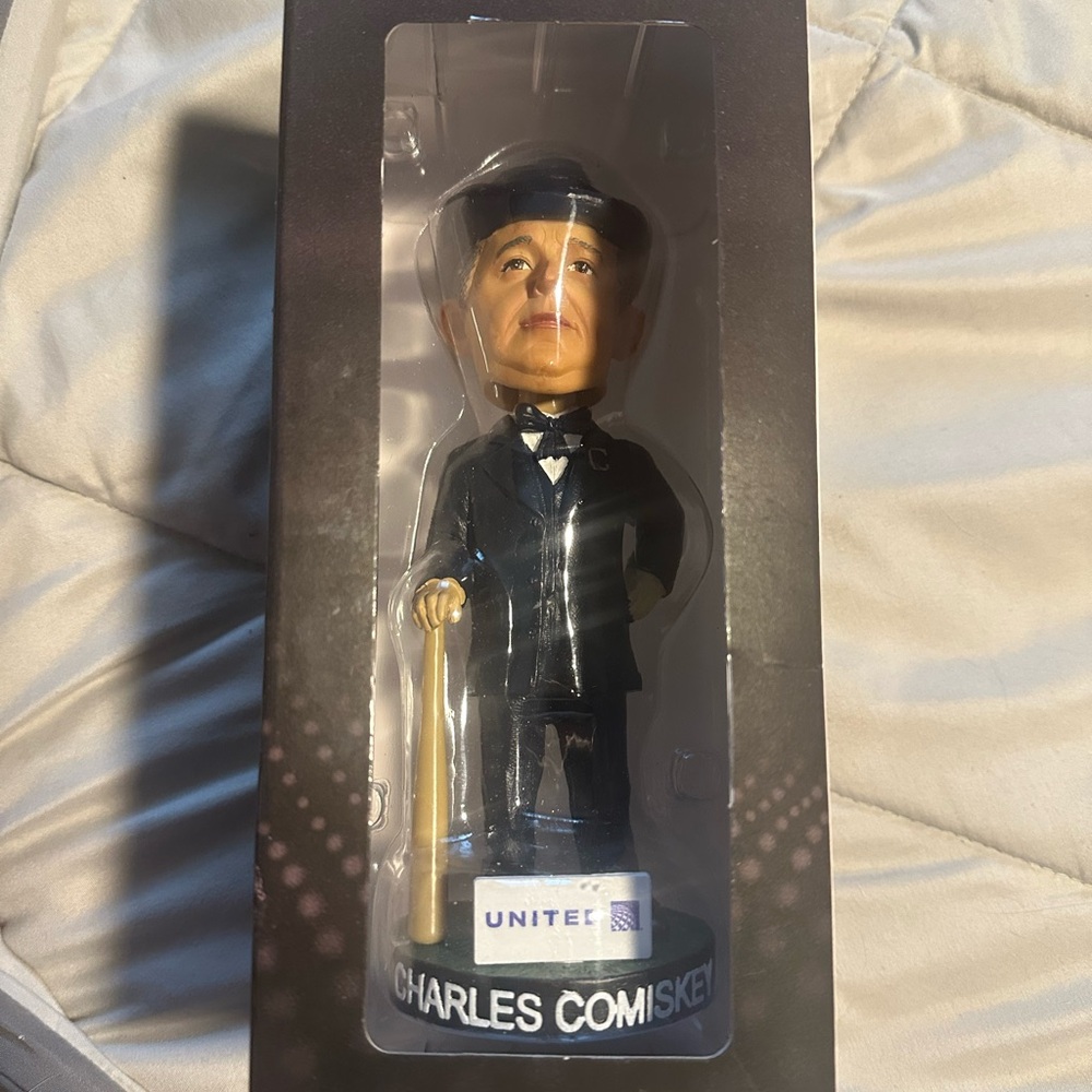 Charles Comiskey Bobblehead Figurine